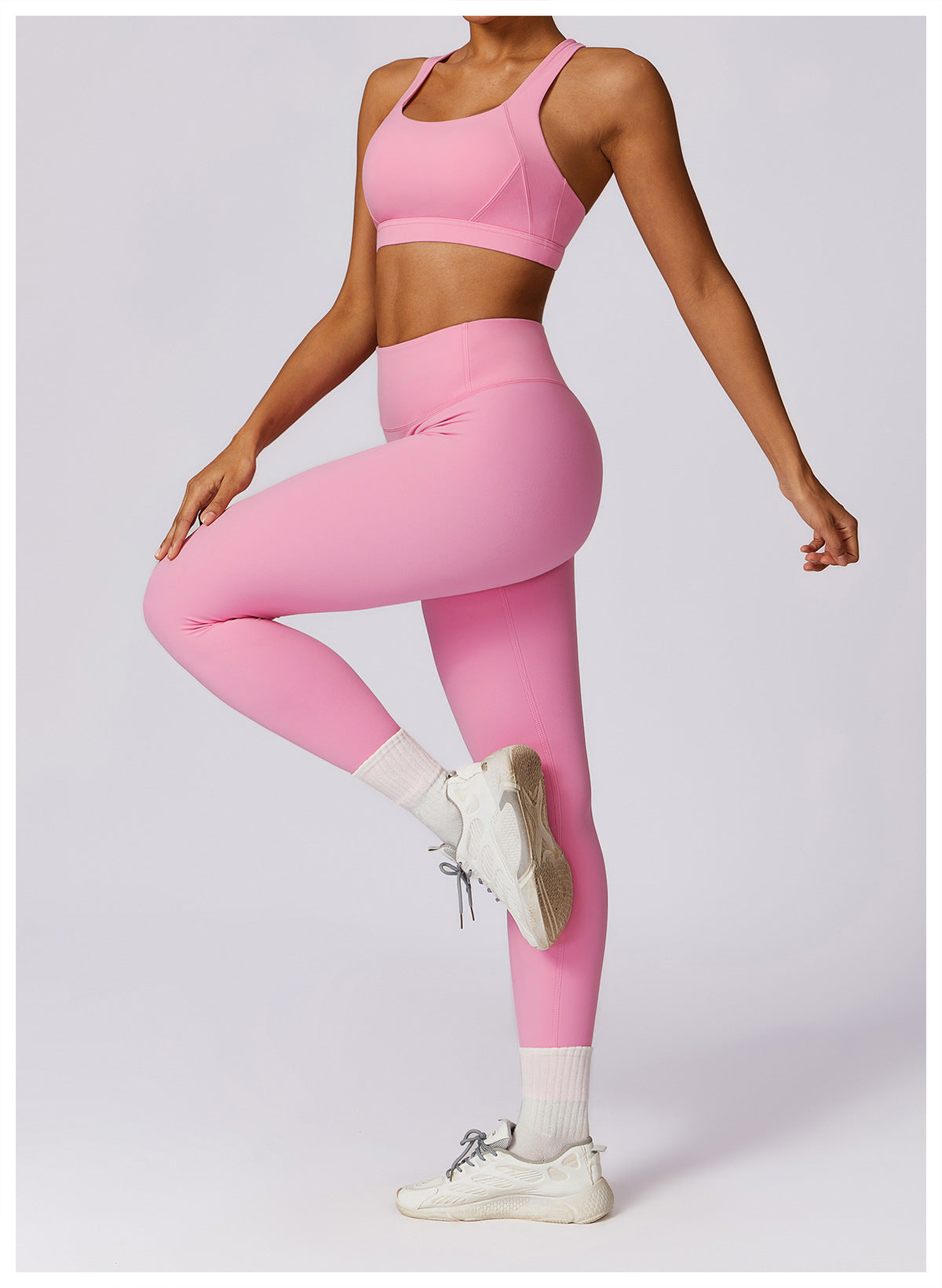 Shine Glow Kiss Pink Legging