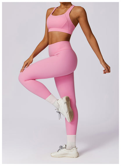 Shine Glow Kiss Pink Legging