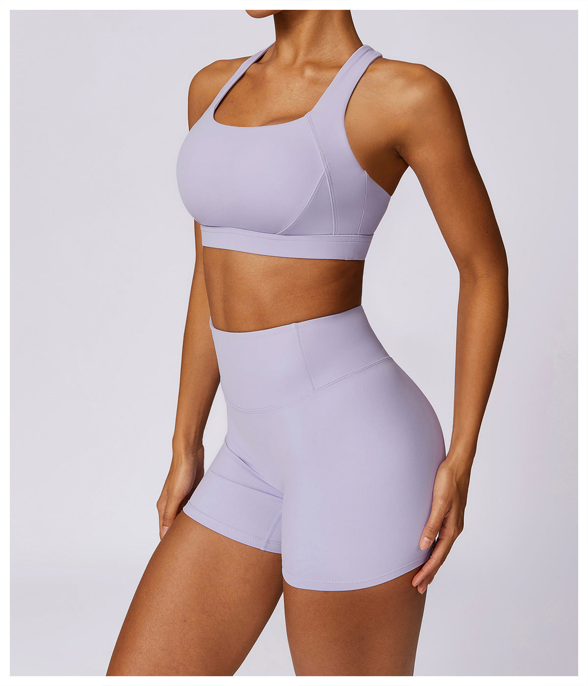Moon Aura top bra Lilac